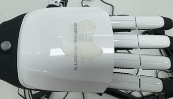 基于大面积柔性电子皮肤的机器人应用