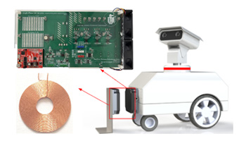 轻量化仿生机器人无线充电模块